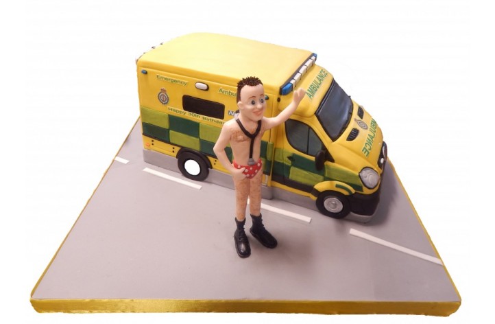 Ambulance & Figure
